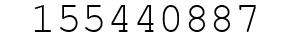 Number 155440887.