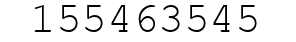 Number 155463545.