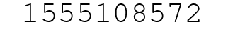Number 1555108572.