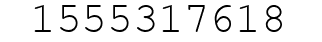 Number 1555317618.