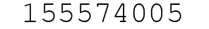 Number 155574005.