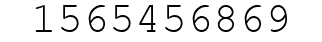 Number 1565456869.