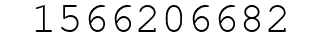 Number 1566206682.