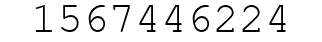Number 1567446224.