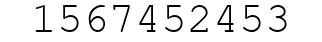 Number 1567452453.