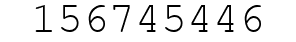 Number 156745446.