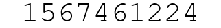 Number 1567461224.