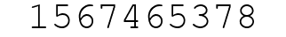 Number 1567465378.