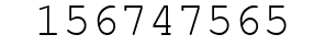 Number 156747565.