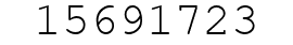 Number 15691723.