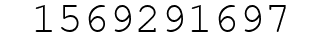 Number 1569291697.