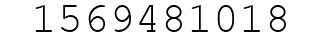 Number 1569481018.