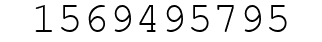 Number 1569495795.
