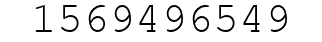Number 1569496549.
