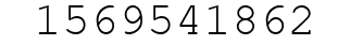 Number 1569541862.