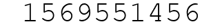 Number 1569551456.