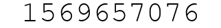 Number 1569657076.