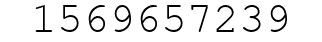 Number 1569657239.