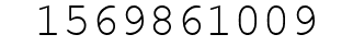 Number 1569861009.