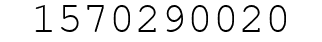 Number 1570290020.