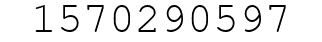Number 1570290597.