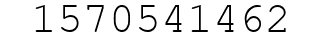 Number 1570541462.