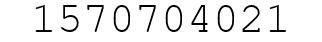 Number 1570704021.
