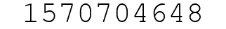 Number 1570704648.