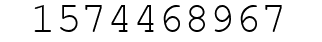 Number 1574468967.