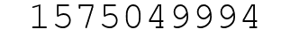 Number 1575049994.