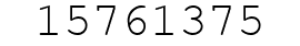 Number 15761375.