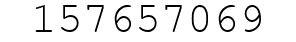 Number 157657069.