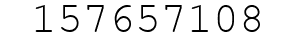 Number 157657108.