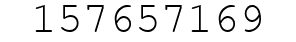 Number 157657169.