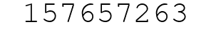 Number 157657263.