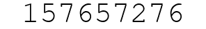 Number 157657276.