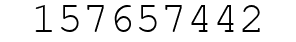 Number 157657442.