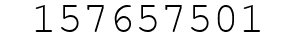 Number 157657501.