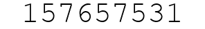 Number 157657531.