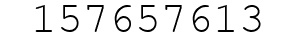 Number 157657613.