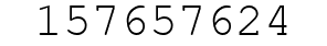 Number 157657624.
