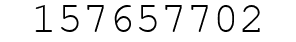 Number 157657702.