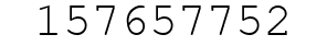 Number 157657752.