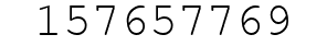 Number 157657769.