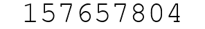 Number 157657804.