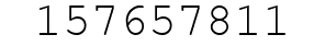 Number 157657811.