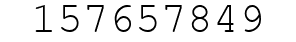 Number 157657849.