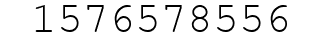 Number 1576578556.