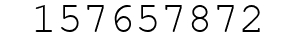 Number 157657872.