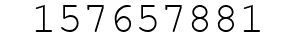 Number 157657881.